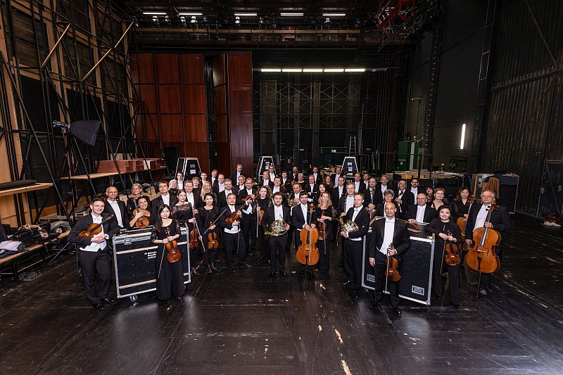 Orchesterfoto Münchner Rundfunkorchester. Foto: Markus Konvalin