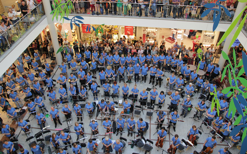 Symphonic Mob in Bremen. Foto: Bremer Philharmoniker